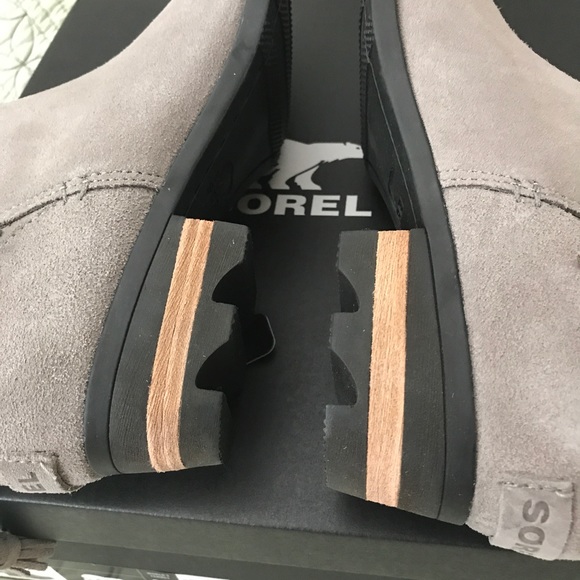 SOREL modern ankle boot in gray suede - Picture 5 of 7